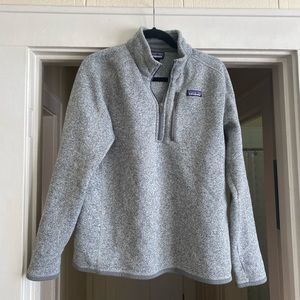 Patagonia Grey Quarter Zip Men’s Medium